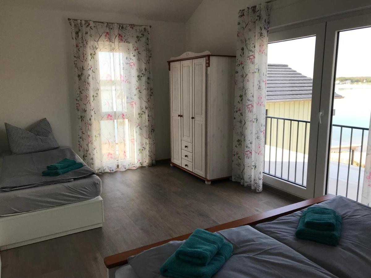 Ferienhäuser am Nordufer des Hainer Sees Neukieritzsch Exterior foto