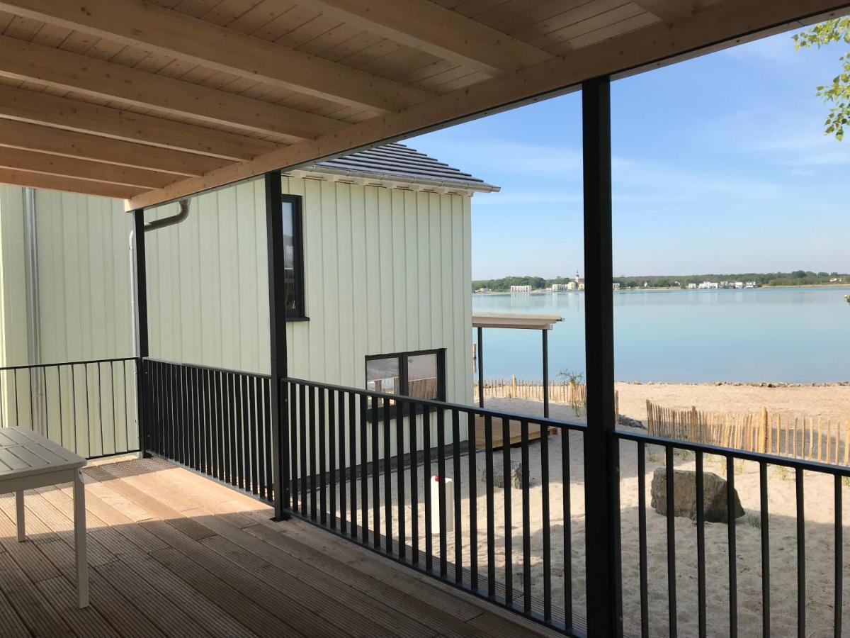 Ferienhäuser am Nordufer des Hainer Sees Neukieritzsch Exterior foto