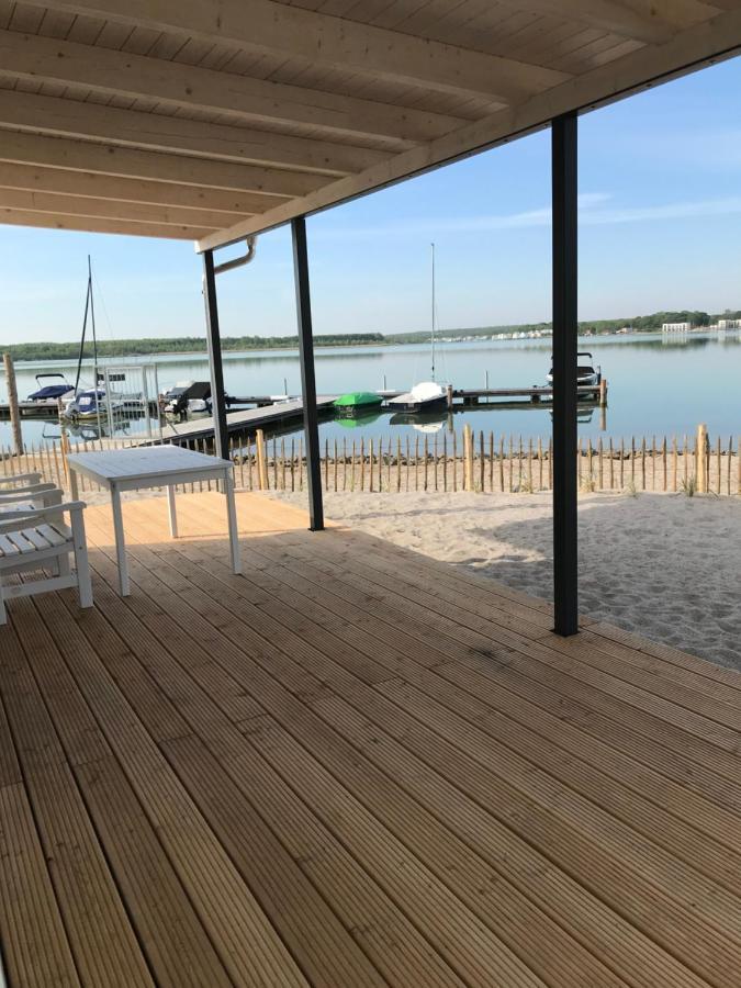 Ferienhäuser am Nordufer des Hainer Sees Neukieritzsch Exterior foto